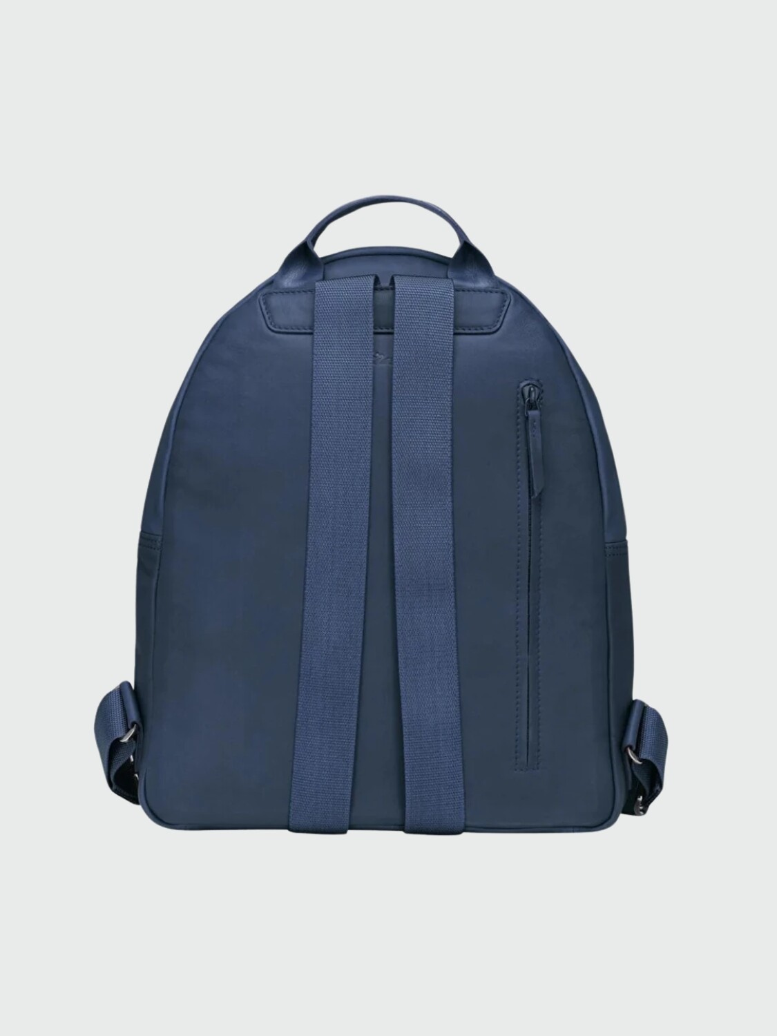 Longchamp -Mochila de cuero con bolsillos Azul