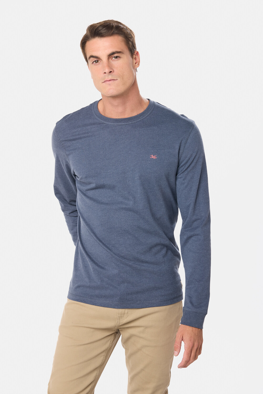 REMERA LISA DE ALGODÓN Marino