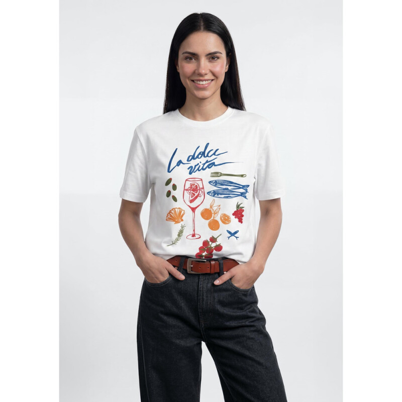 CAMISETA MM OFF WHITE