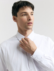 012674 CAMISA HARRINGTON LABEL Blanco