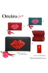 Billetera Las Oreiro Rojo