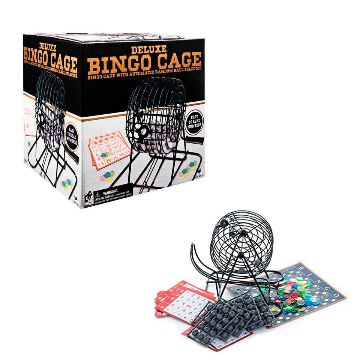 Juego de mesa Bingo de lujo con rueda y bolas numeradas - 001 