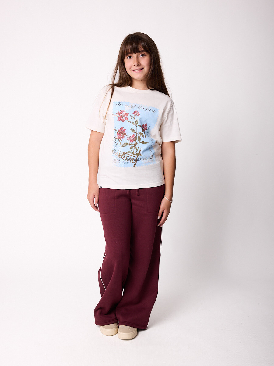 T-SHIRT FLOX TEEN DIXIE Crudo