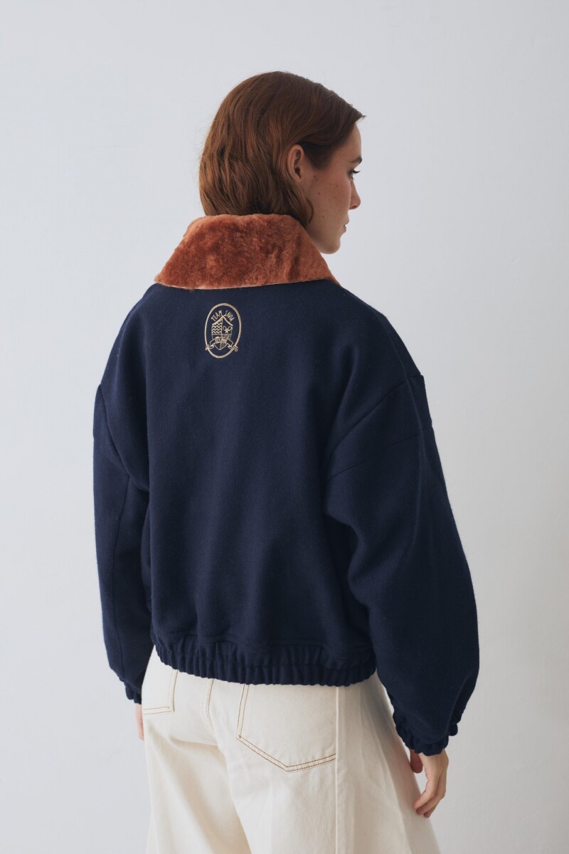 BOMBER SKI Pre Venta Azul Marino