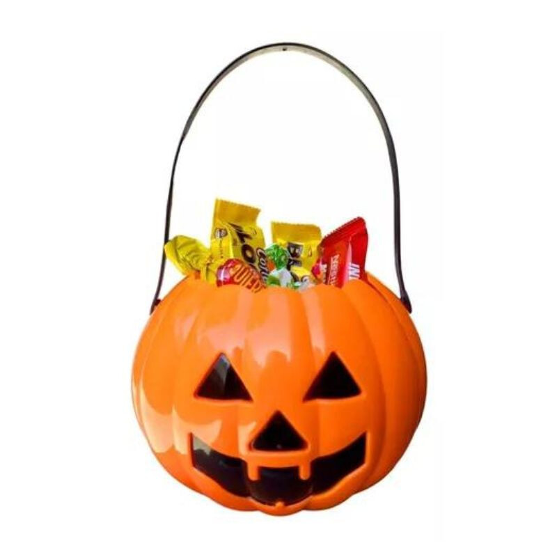 Calabaza Caramelera Naranja 16cm