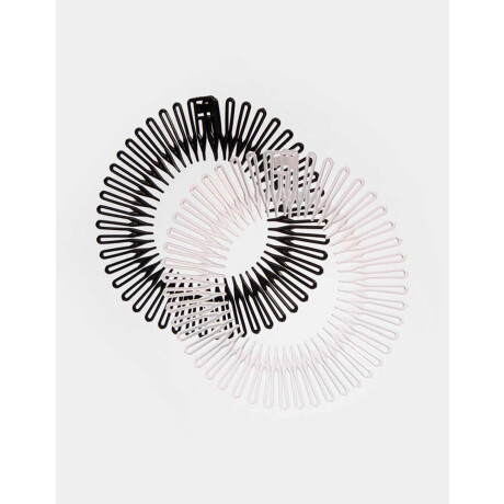 Set De Vinchas Combinacion Bicolor