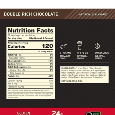 Optimum Nutrition Gold Standard 2Lb Chocolate