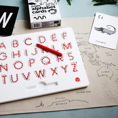 Juego educativo abecedario Rojo