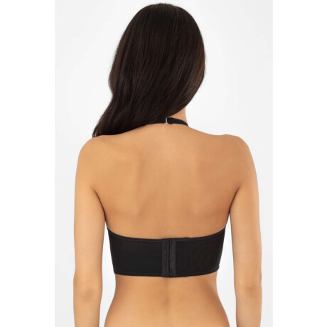 Halter con aro luxe Negro