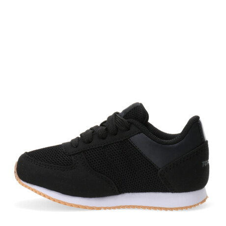 Championes Infantiles Topper T350 Mesh Negro - Gris