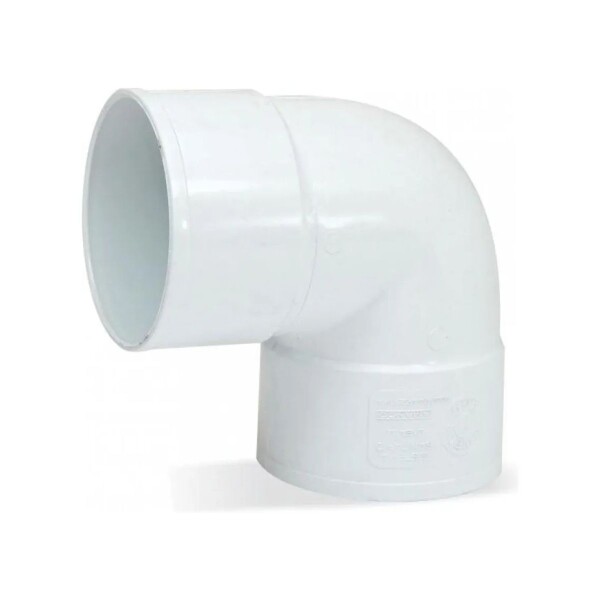 CODO PVC 40MM 90º HH Codo Pvc 40mm 90º Hh