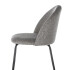 Silla Comedor ComboHome Cali Eames Acolchada Tela Premium Gris 1