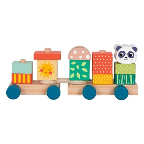 Tren encastre de madera Hi Pando Tren encastre de madera Hi Pando