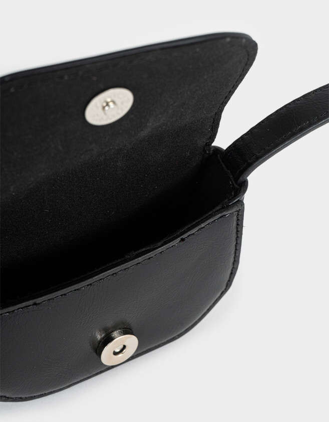 Monederos Monedero Formato Cartera - Negro