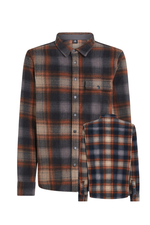 Camisa O'Neill Superfleece Greycheck Camisa O'Neill Superfleece Greycheck
