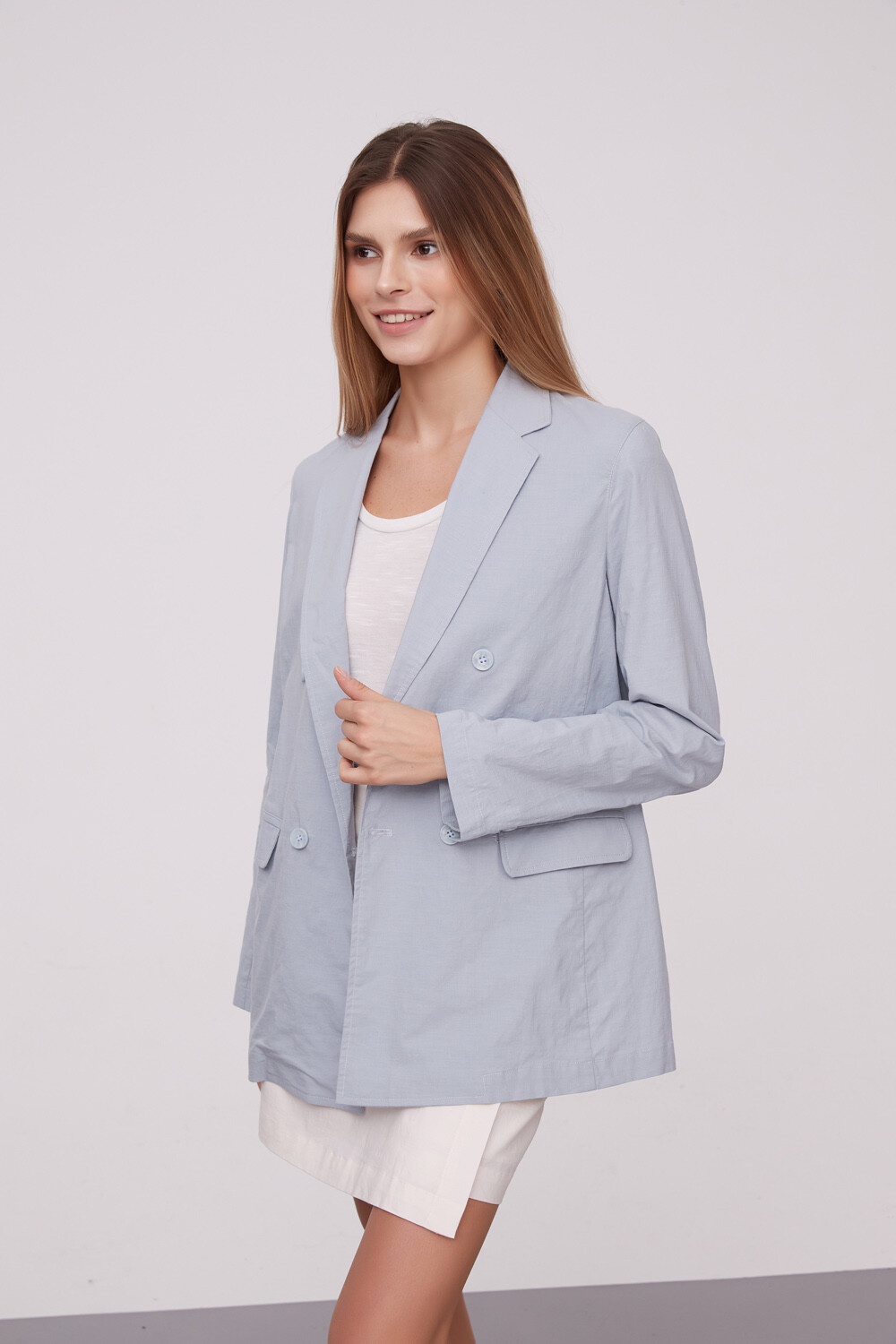 Blazer Felizzia Celeste