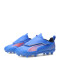 Championes Puma Futbol 11 Ultra 6 Play FG Unisex Azul - Blanco - Rojo