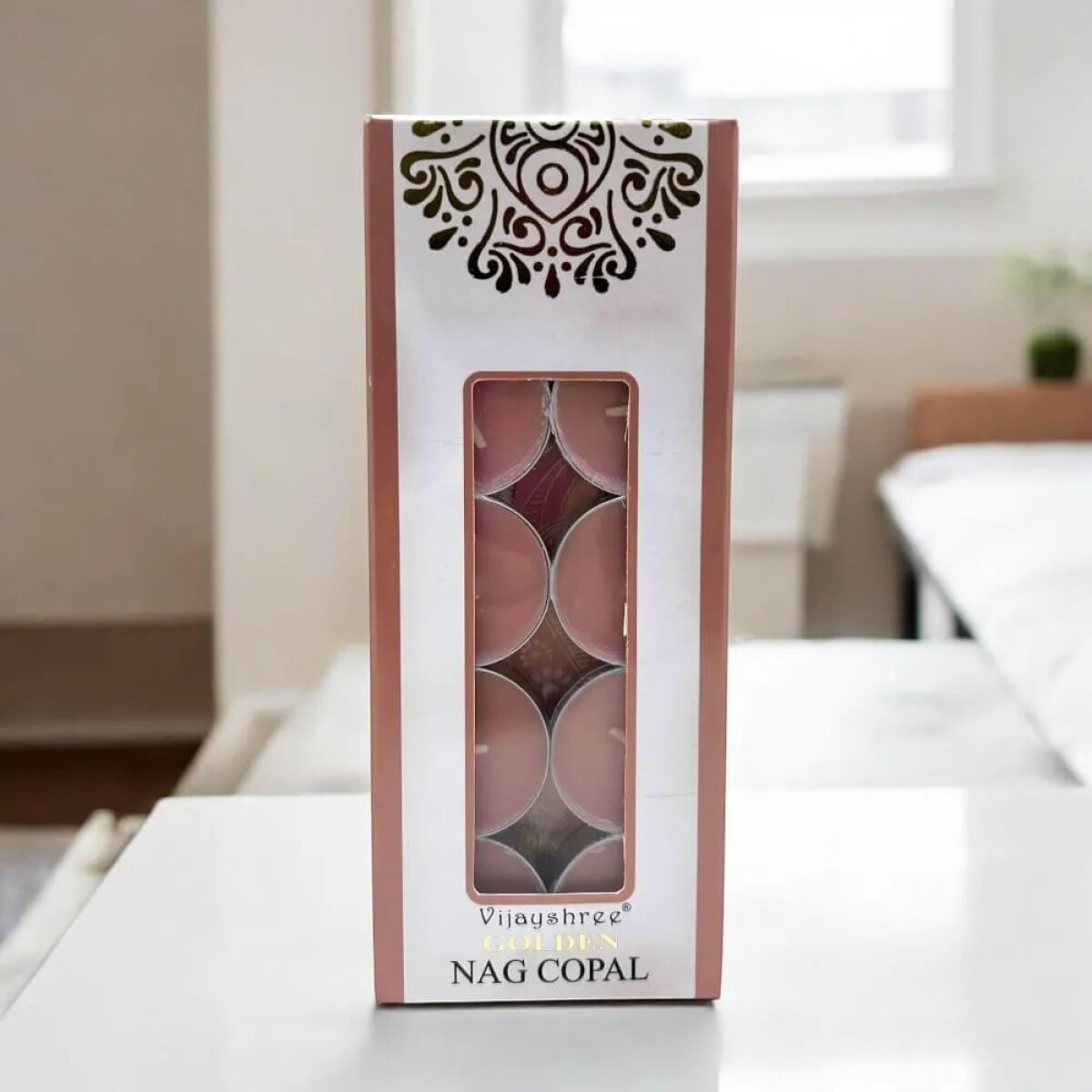 Pack Velas Aromáticas x10 Viajyshree Golden - Nag Copal 