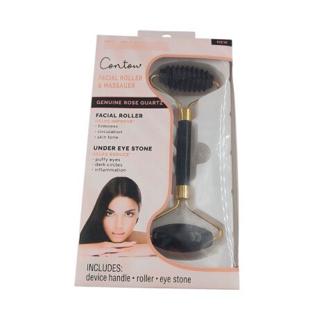 Rodillo facial masajeador Color negro