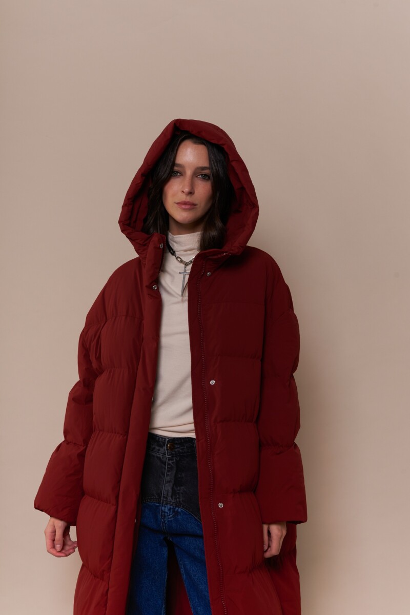 Campera Axolote BORDO