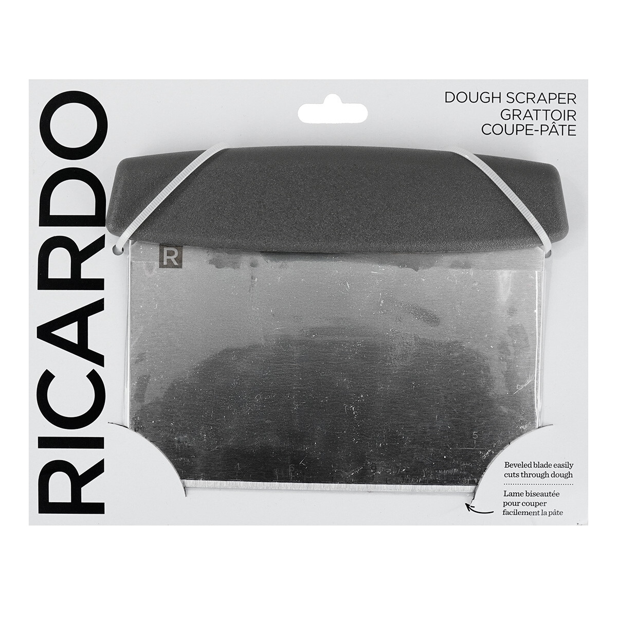 Espatula raspadora cornet de acero inoxidable para reposteria 