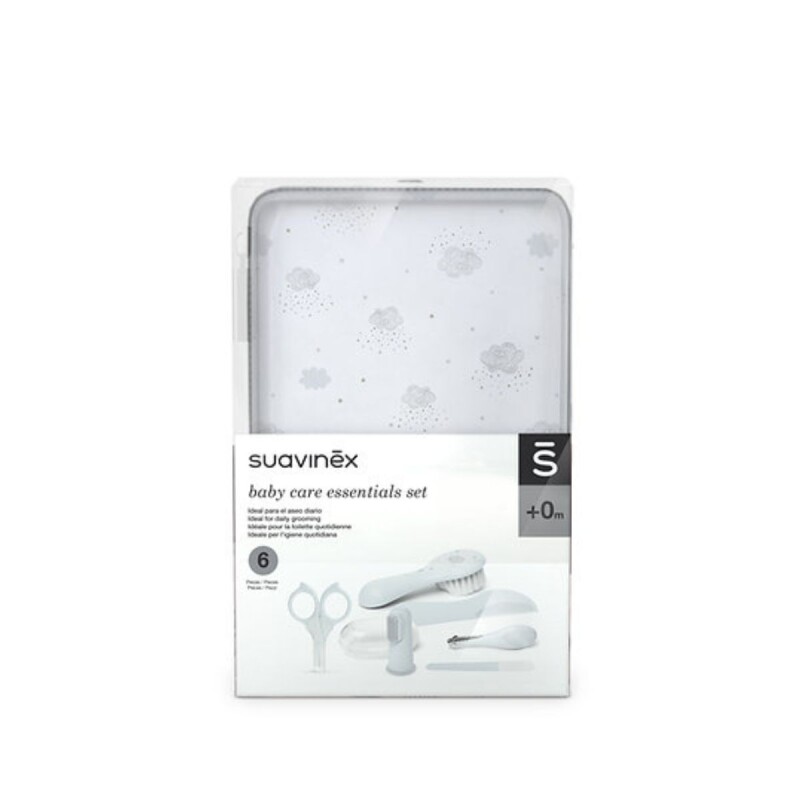 Set de manicura para bebé 6 piezas Celeste