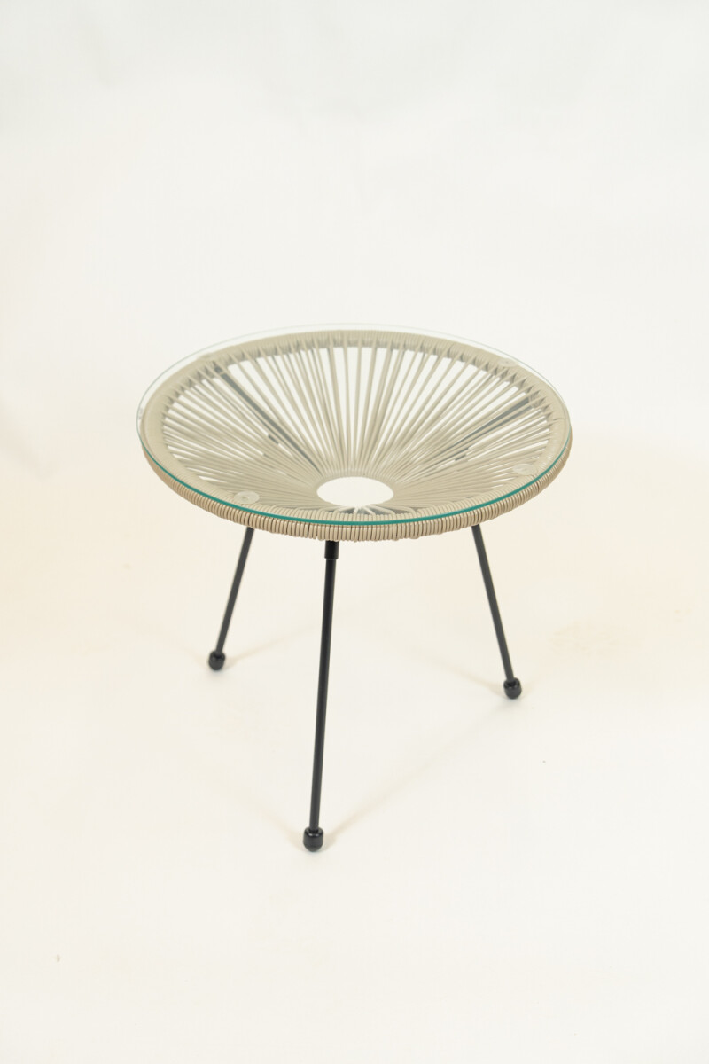 Mesa Living Acapulco - Gris 