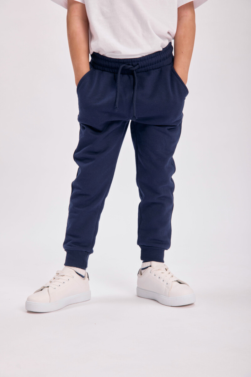 Pantalón deportivo jogger Azul Marino