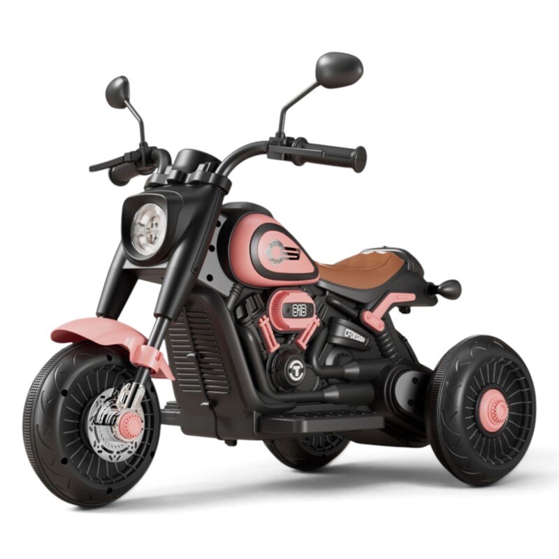 Moto BLASTER a Bateria 6V con Luces y Sonido Bebesit - Rosa Moto BLASTER a Bateria 6V con Luces y Sonido Bebesit - Rosa