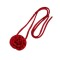 CHOKER FLEUR SATIN RED