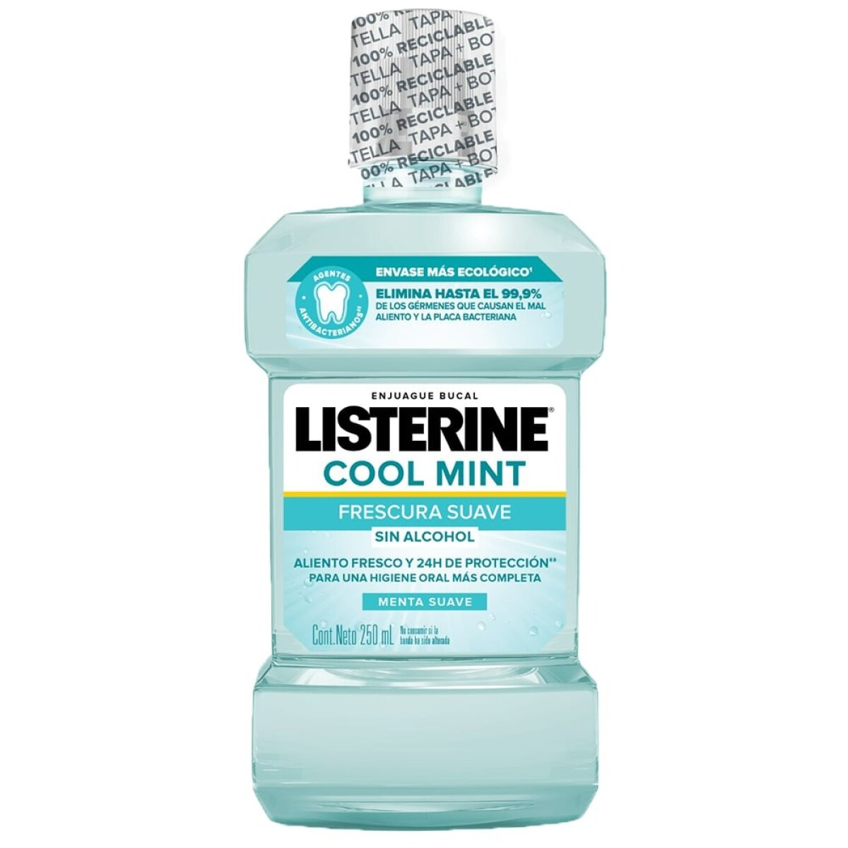 Listerine Zero Cuidado Total 250 Ml 