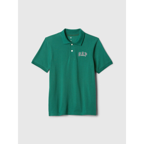 V-FRCH SS PIQUE LOGO POLO BALSAM TREE