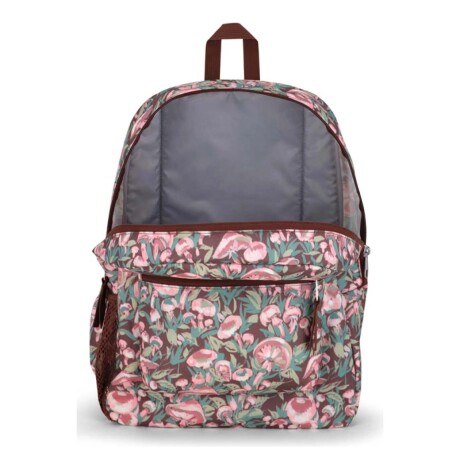 Mochila Escolar Jansport Cross Town Original Unisex Urbana Painterly Mushrooms
