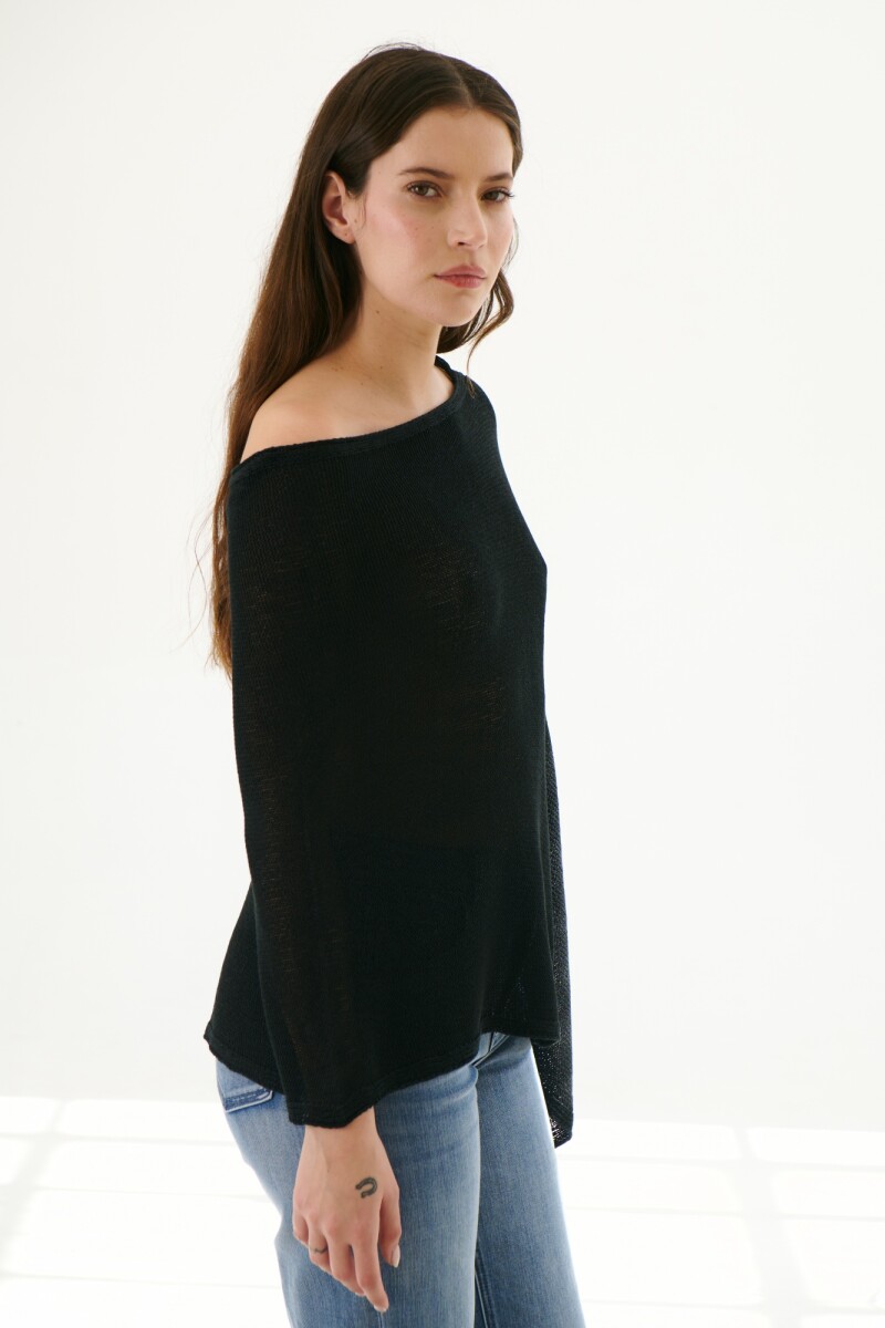 PONCHO SUNDANCE NEGRO