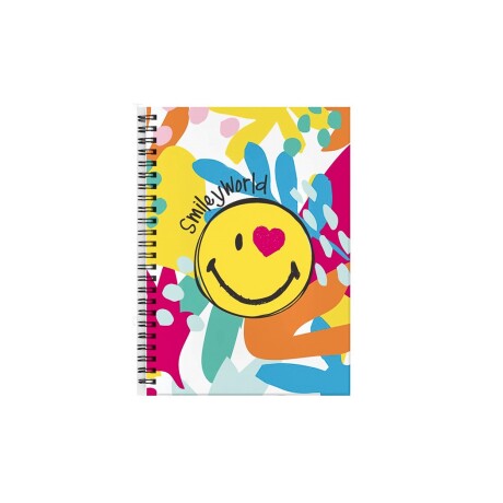 Cuaderno Smiley amarillo