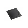 Rejilla de piso click clack 15x15 negro mate Rejilla De Piso Click Clack 15x15 Negro Mate