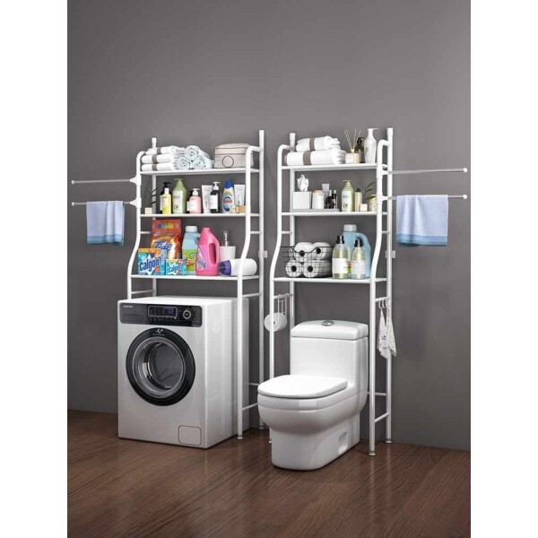 Mueble Organizador Estantes Sobre Lavarropas Metal Baño Mueble Organizador Estantes Sobre Lavarropas Metal Baño