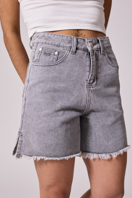 SHORT JEAN INRI DIXIE Gris Claro