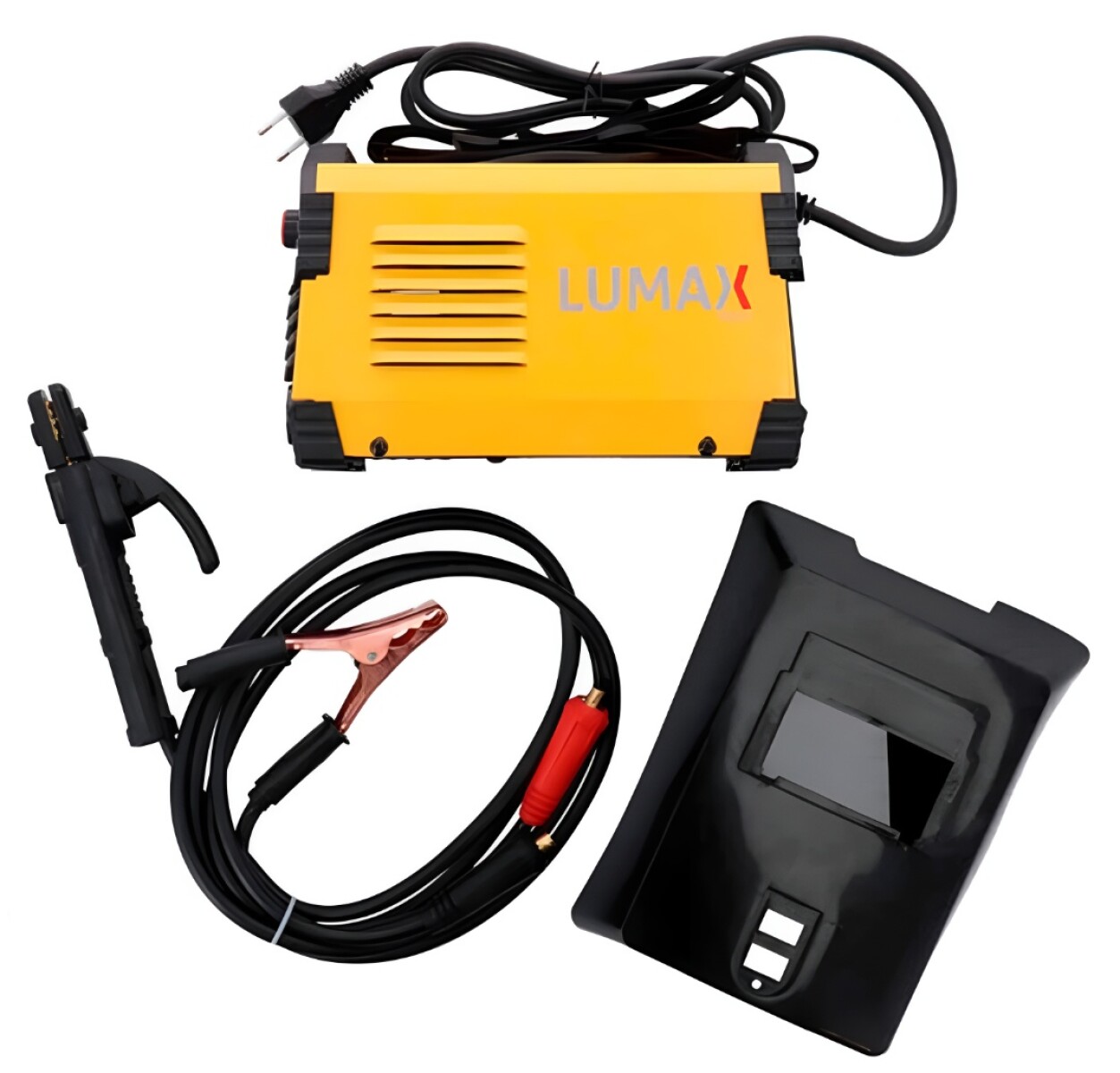 Soldadora Inverter Lumax 160AMP Amarilla 