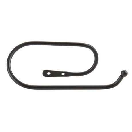 Portarrollos Baño Ilsbo Metal Negro