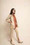 Blazer Bianca Crudo