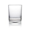Vaso vidrio 240 ml rock H 8.5 cms Vaso vidrio 240 ml rock H 8.5 cms