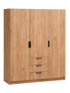 Armario JENSLEV 145x176 color roble Armario JENSLEV 145x176 color roble