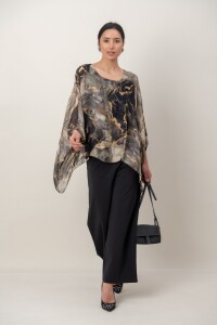 BLUSA OMALA Negro