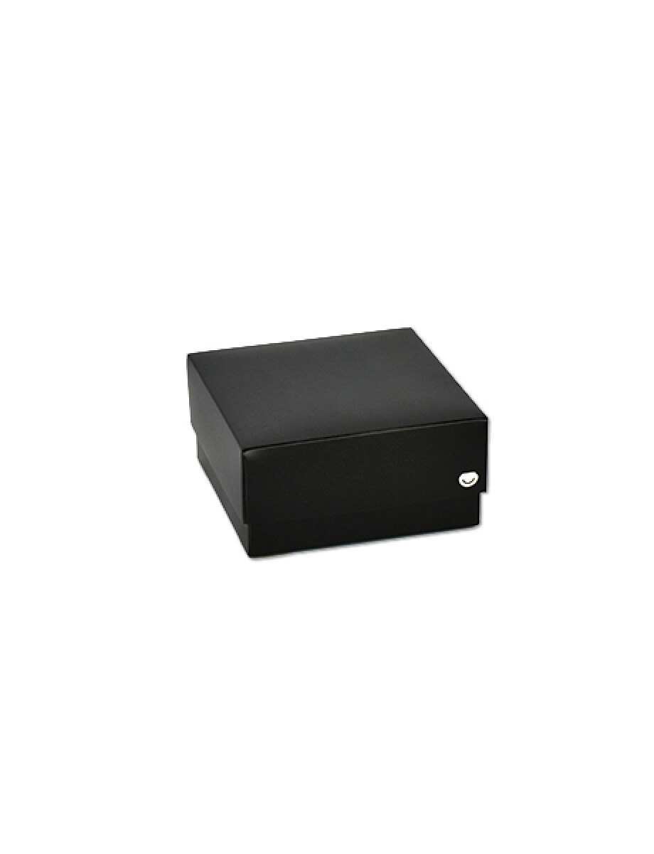 Caja laminada 04 - 12x12x6 cm - NEGRO 