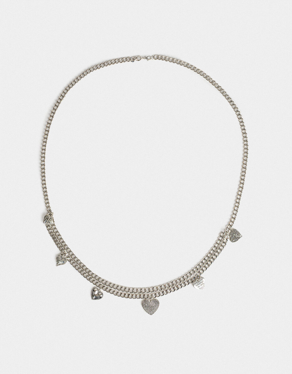 Cinturón Cadena Corazones 