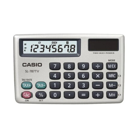 Calculadora básica portatil SL-787TV GD