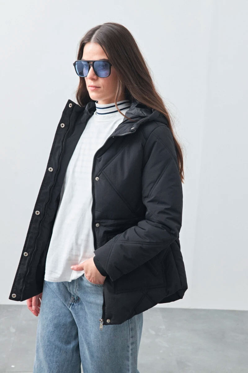 CAMPERA ALLIE FLORIANA Negro