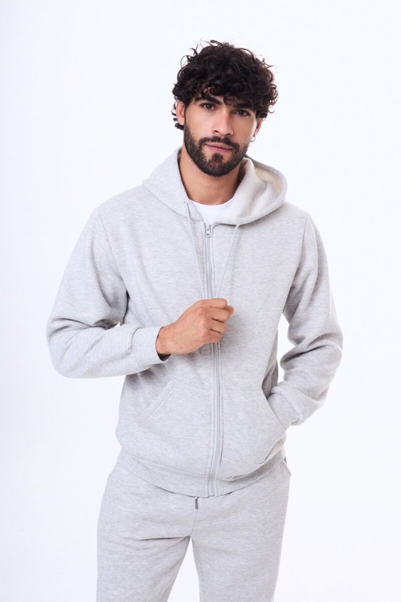 Buzo felpa Copiapo Gris claro