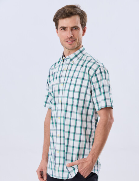 CAMISA CUADROS Verde